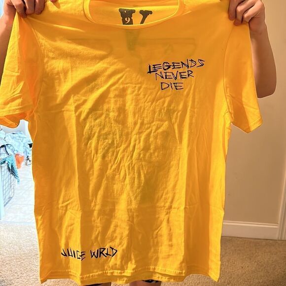 New Juice Wrld X VLONE Inferno Tee - Picture 5 of 8